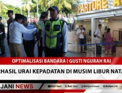 Optimalisasi Bandara I Gusti Ngurah Berhasil Urai Kepadatan Di Musim Libur Nataru