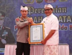 Kapolda Bali resmikan 4 Unit Rumjab PJU Polda Bali