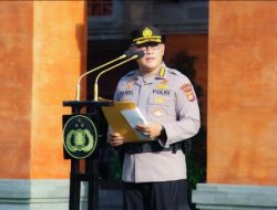 Jadi Inspektur Upacara, Karo Rena Polda Bali: Masyarakat Adalah Mitra Utama Polri