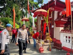 Perayaan Imlek 2025, Polda Bali Hadir Beri Rasa Aman dan Nyaman Kepada Masyarakat Yang Beribadah