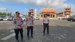 Polda Bali Amankan Ibadah Imlek di Vihara Satya Dharma Benoa