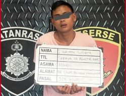Nekat Culik Anak SD Minta Tebusan 100.jt Pria Asal Seraya Dibekuk Polresta Denpasar