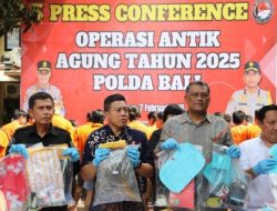 16 Hari Ops Antik Polda Bali & Jajaran Amankan 149 Pengedar Narkoba