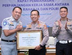 Perpanjangan Nota Kesepahaman dan Perjanjian Kerja Sama PT Jasa Raharja dengan POLRI Untuk Meningkatkan Kepatuhan, Keselamatan Masyarakat di Bidang Transportasi, dan Pelayanan Santunan