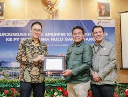 PT Pertamina Hulu Sanga Sanga Terima Kunjungan Komisi XII DPR RI