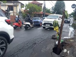 Jalan Raya Singaraja – Gilimanuk Banyak Lubang, Anggota Dewan Sebut Sangat Prihatin