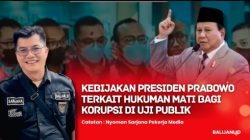 Kebijakan Presiden Prabowo Terkait Hukuman Mati Bagi Korupsi Di Uji Publik