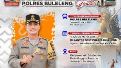 Polres Buleleng Gelar Program Mudik Presisi Gratis untuk Warga