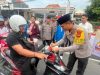 Sosialisasikan Hotline 110, Polres Buleleng Siap Berikan Respon Cepat