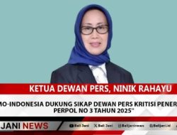 IMO-Indonesia Dukung Sikap Dewan Pers Kritisi Penerbitan Perpol No 3 Tahun 2025