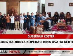Gubernur Koster Dukung Hadirnya Koperasi Bina Usaha Kerthi Bali