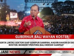 4000 Peserta Lintas Sektor Siap Gempur Sampah, Hadiri Rakor di Denpasar, Koster: Moment Penting Bali Bersih Sampah