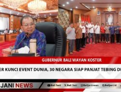 Koster Kunci Event Dunia, 30 Negara Siap Panjat Tebing di Bali!