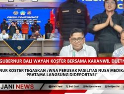 Gubernur Koster Tegaskan : WNA Perusak Fasilitas Nusa Medika Klinik Pratama Langsung Dideportasi