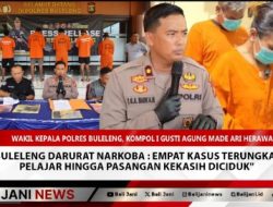 Buleleng Darurat Narkoba : Empat Kasus Terungkap, Pelajar hingga Pasangan Kekasih Diciduk