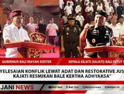 Penyelesaian Konflik Lewat Adat dan Restorative Justice, Kajati Resmikan Bale Kertha Adhyaksa