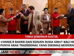 Temui Gubernur Koster, Prof Connie R Bakrie dan Konjen Rusia Sebut Bali Hebat Punya Arak Tradisional yang Dikemas Modern