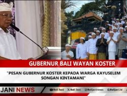 Pesan Gubernur Koster kepada Warga Kayuselem Songan Kintamani