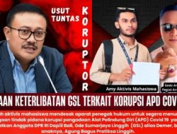 Usut Tuntas Koruptor, Dugaan Keterlibatan GSL Terkait Korupsi APD Covid- 19