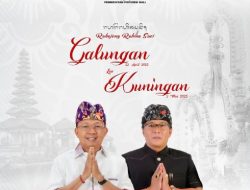 Pemerintah Provinsi Bali Mengucapkan Selamat Hari Raya Galungan dan Kuningan