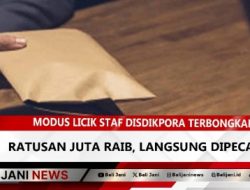Modus Licik Staf Disdikpora Terbongkar, Ratusan Juta Raib, Langsung Dipecat!