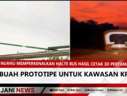 Nuanu Memperkenalkan Halte Bus Hasil Cetak 3D Pertama di Bali: Sebuah Prototipe untuk Kawasan Kreatif