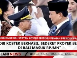 Lobi Koster Berhasil, Sederet Proyek Besar di Bali Masuk RPJMN