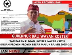 Tamparan Elegan: Koster Jawab Kritik dengan Proyek-Proyek Besar Masuk RPJMN 2025–2029