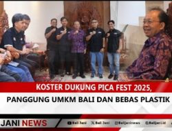 Koster Dukung PICA Fest 2025, Panggung UMKM Bali dan Bebas Plastik