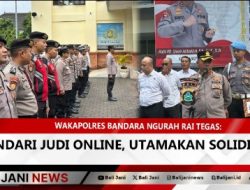 Wakapolres Bandara Ngurah Rai Tegas: Hindari Judi Online, Utamakan Soliditas!