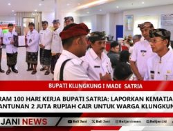 Program 100 Hari Kerja Bupati Satria: Laporkan Kematian Tepat, Santunan 2 Juta Rupiah Cair untuk Warga Klungkung