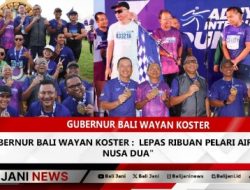 Gubernur Bali Wayan Koster : Lepas Ribuan Pelari AIR 2025 Nusa Dua