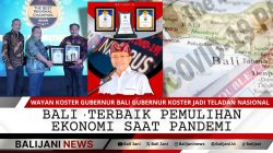 Gubernur Koster Jadi Teladan Nasional, Bali Terbaik Pemulihan Ekonomi Saat Pandemi