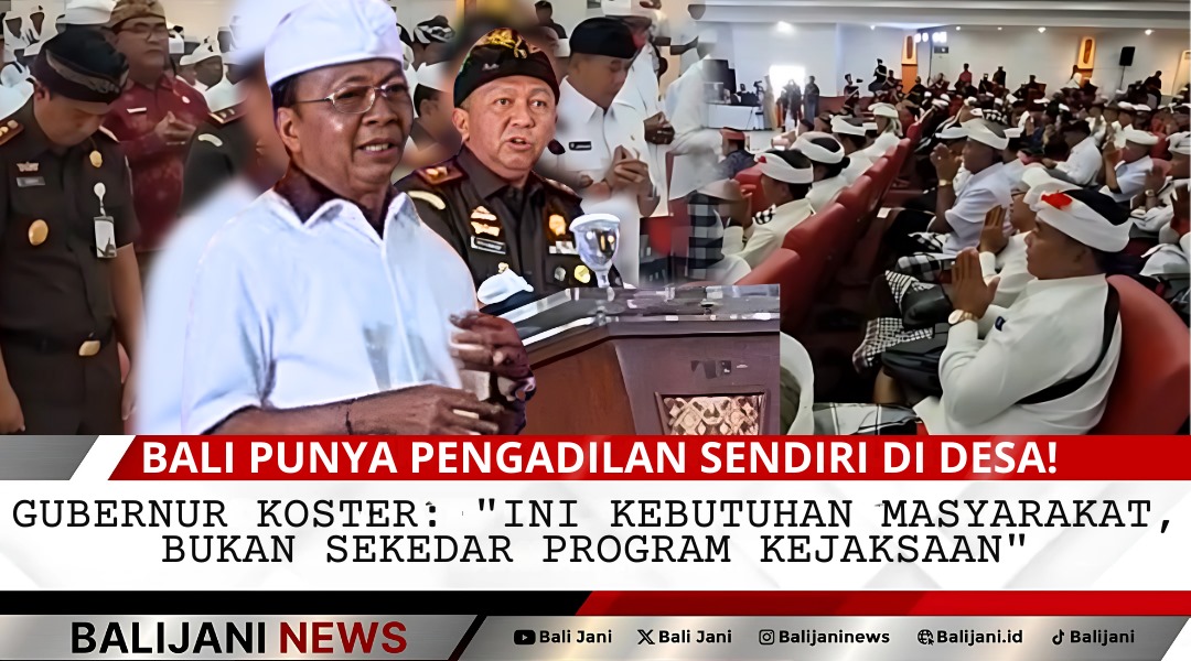 Gubernur Bali Wayan Koster meresmikan Bale Kertha Adhyaksa bersama Kajati Bali dan Bupati Karangasem