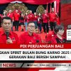 PDI Perjuangan Bali Gaungkan Spirit Bulan Bung Karno 2025 Dukung Gerakan Bali Bersih Sampah
