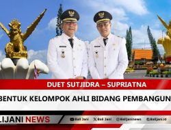 Duet Sutjidra – Supriatna Bentuk Kelompok Ahli Bidang Pembangunan