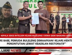 Curi Babi, Pemuda Buleleng Dimaafkan! Kejari Hentikan Penuntutan Lewat Keadilan Restoratif