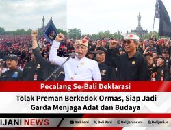 Pecalang Se-Bali Deklarasi Tolak Preman Berkedok Ormas, Siap Jadi Garda Menjaga Adat dan Budaya