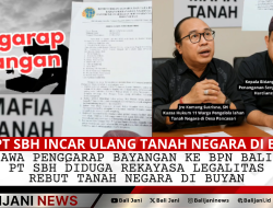 Bawa Penggarap Bayangan ke BPN Bali, PT SBH Diduga Rekayasa Legalitas Rebut Tanah Negara di Buyan