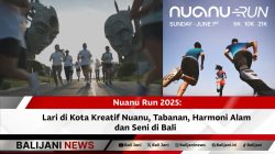 Nuanu Run 2025: Lari di Kota Kreatif Nuanu, Tabanan, Harmoni Alam dan Seni di Bali