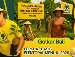 Golkar Bali Dorong Pemberdayaan Petani Lewat Program “Dari Desa ke Desa”, Perkuat Basis Elektoral Menuju 2029