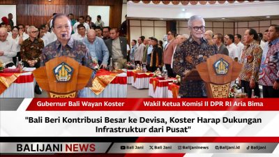 Foto: Gubernur Bali Wayan Koster saat menerima kunjungan Komisi II DPR RI di Gedung Wiswa Sabha, Denpasar, 28 Mei 2025.