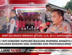 Tegas Tapi Humanis! Kapolres Buleleng Warning Anggota Polsek Celukan Bawang Soal Narkoba dan Profesionalisme