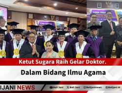 Ketut Sugara Raih Gelar Doktor Dalam Bidang Ilmu Agama