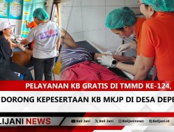 Pelayanan KB Gratis di TMMD ke-124, Dorong Kepesertaan KB MKJP di Desa Depeha