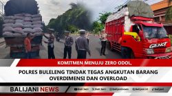 Komitmen Menuju Zero ODOL, Polres Buleleng Tindak Tegas Angkutan Barang Overdimensi dan Overload