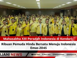 Mahasabha XIII Peradah Indonesia di Kendari: Ribuan Pemuda Hindu Bersatu Menuju Indonesia Emas 2045
