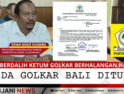 Berdalih Ketum Golkar Berhalangan Hadir, Musda Golkar Bali Ditunda