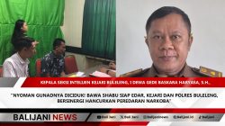 Nyoman Gunadnya Diciduk! Bawa Shabu Siap Edar, Kejari dan Polres Buleleng, Bersinergi Hancurkan Peredaran Narkoba