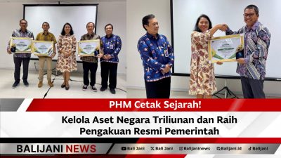 General Manager PHM menerima penghargaan dari DJKN, Jakarta, 21 Maret 2025. Penghargaan sebagai bentuk pengakuan pengelolaan aset negara triliunan sektor hulu migas.